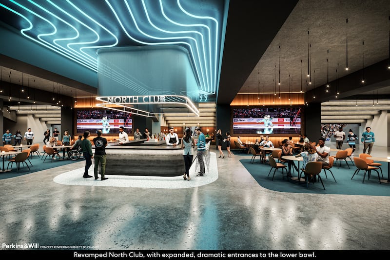 San Jose Sharks SAP Center renderings