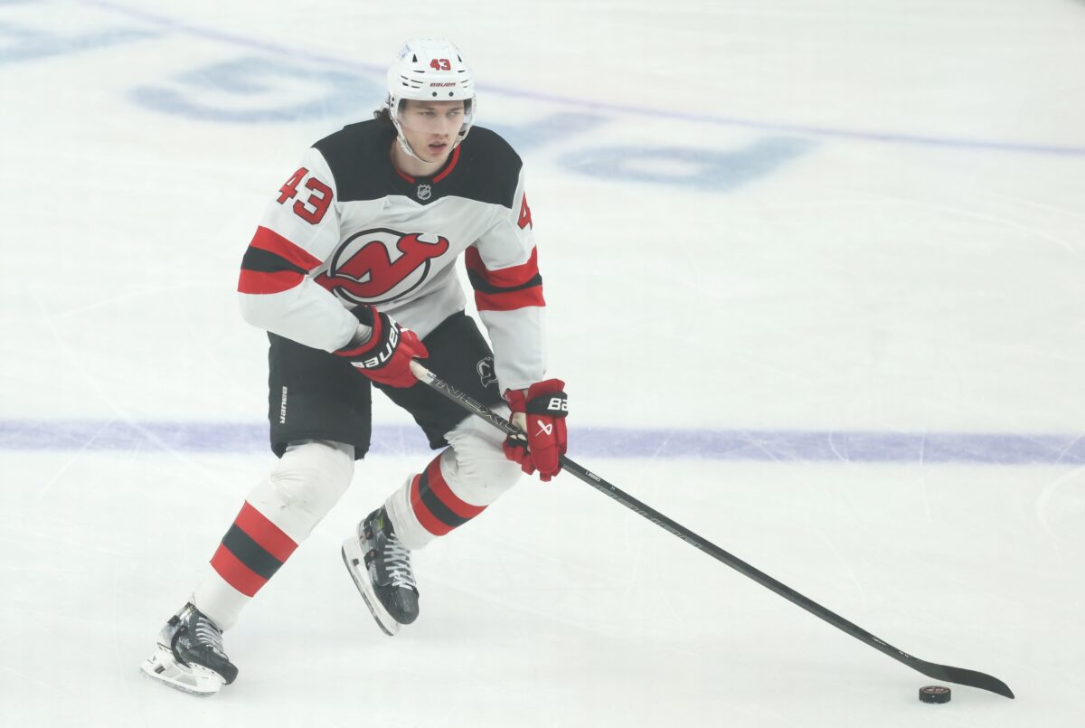 New Jersey Devils Luke Hughes