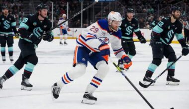 Oilers use fast start to beat the Kraken 4-2 for their 3rd straight victory - Edmonton