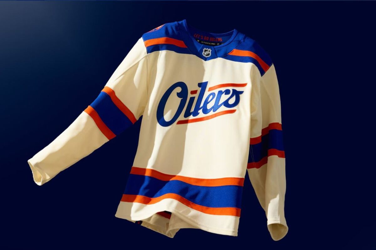 Edmonton Oilers alternate jersey 2025-26