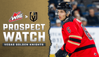 NHL Prospect Watch: Vegas Golden Knights - Canadian Hockey League