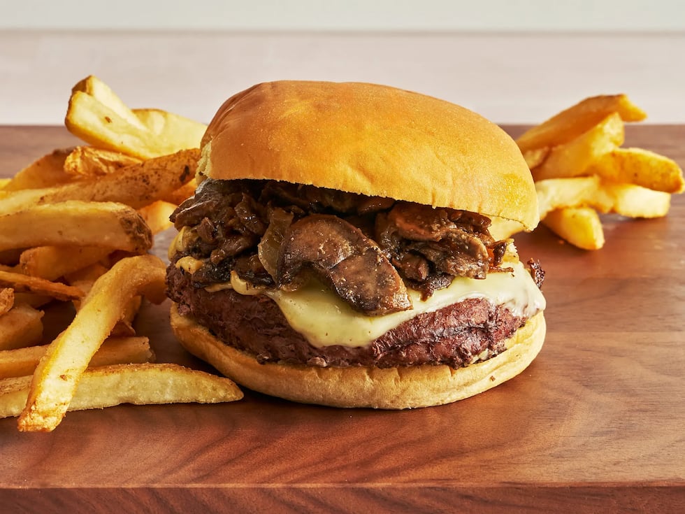 Bridgestone Concessions Mushroom Swiss Burger