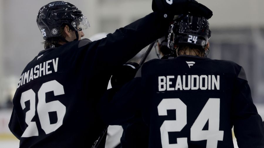 Three Takeaways From Day One Of Utah Mammoth Rookie Camp