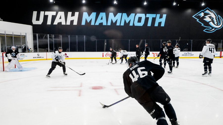 Utah Mammoth Training Facility....
