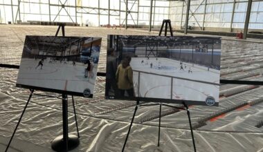 Utah Hockey Club practice facility....