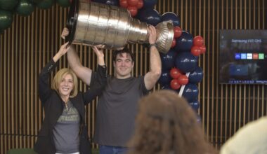 Scranton native, Marywood alum brings Stanley Cup to campus