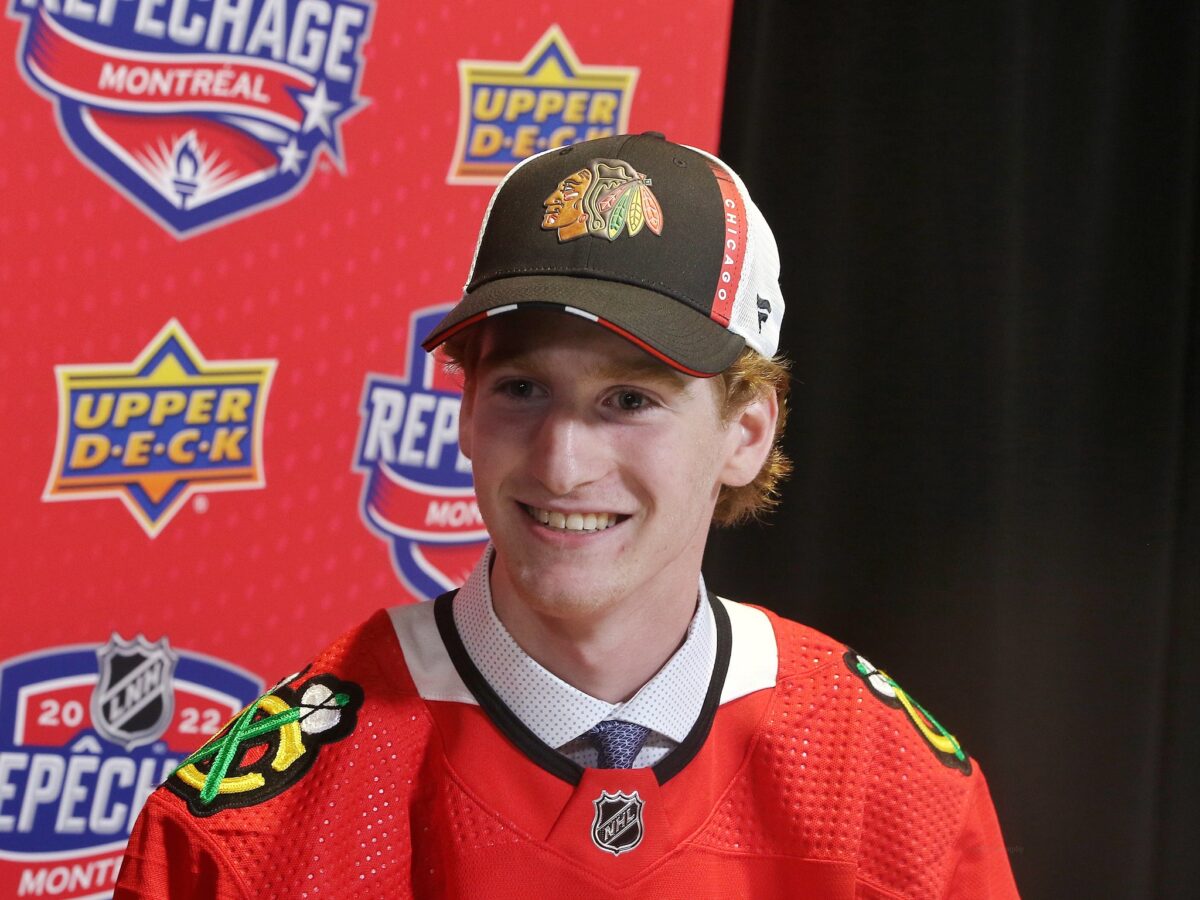 Sam Rinzel Chicago Blackhawks