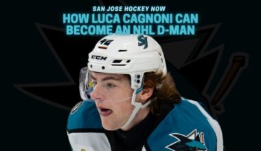 How Can Sharks Prospect Luca Cagnoni Stick in NHL? Dan Boyle Shares How | EP 101 – Misa Signs!