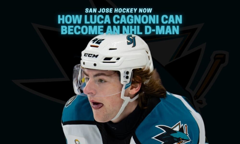 How Can Sharks Prospect Luca Cagnoni Stick in NHL? Dan Boyle Shares How | EP 101 – Misa Signs!
