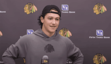 Chicago Blackhawks, Nick Lardis, Wyatt Kaiser, Duncan Keith, Steve Larmer.