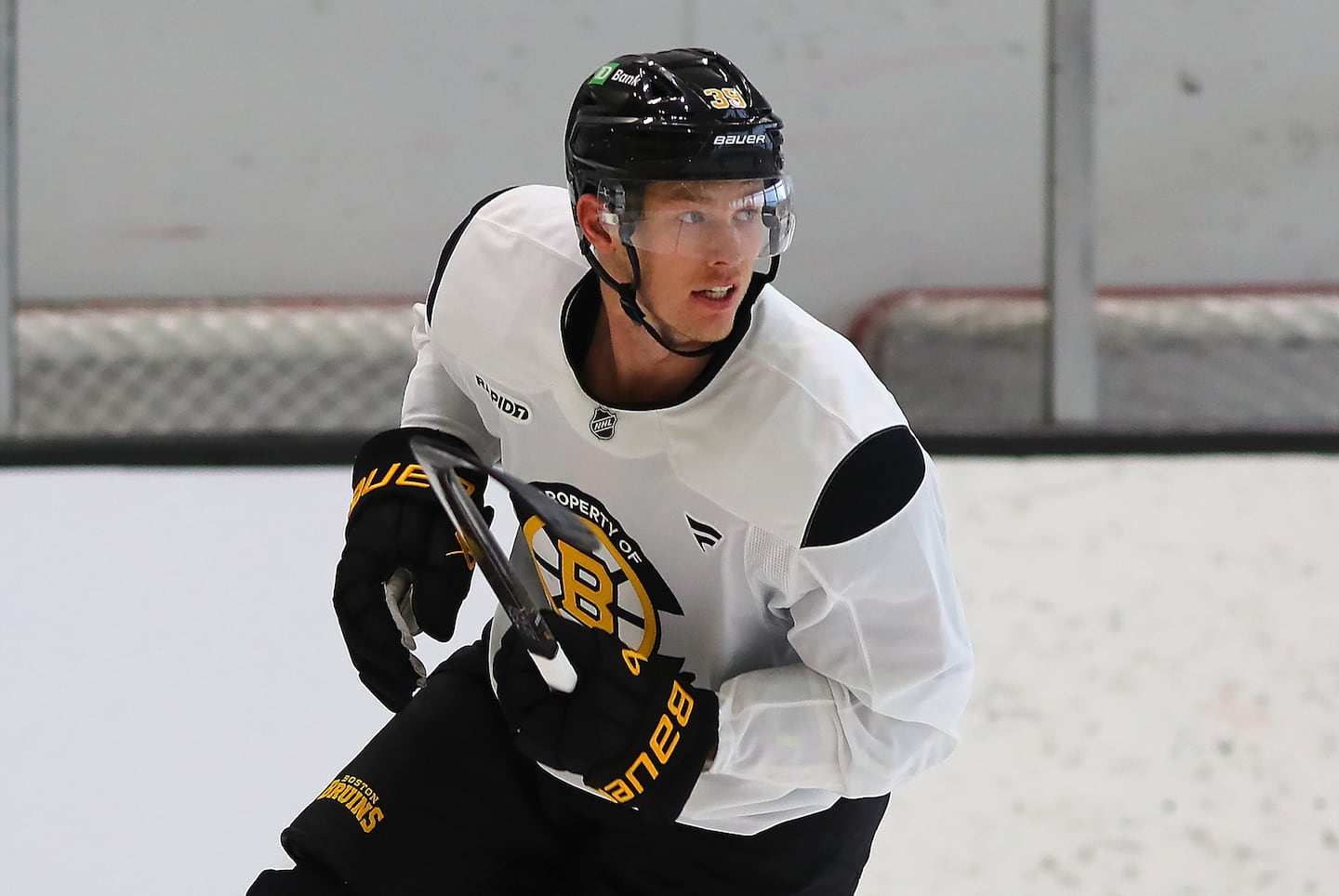 Bruins forward Morgan Geekie had a career-high 33 goals and 24 assists last season.