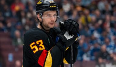 Canucks 2025-26 Player Previews: Teddy Blueger - The Hockey Writers - Vancouver Canucks