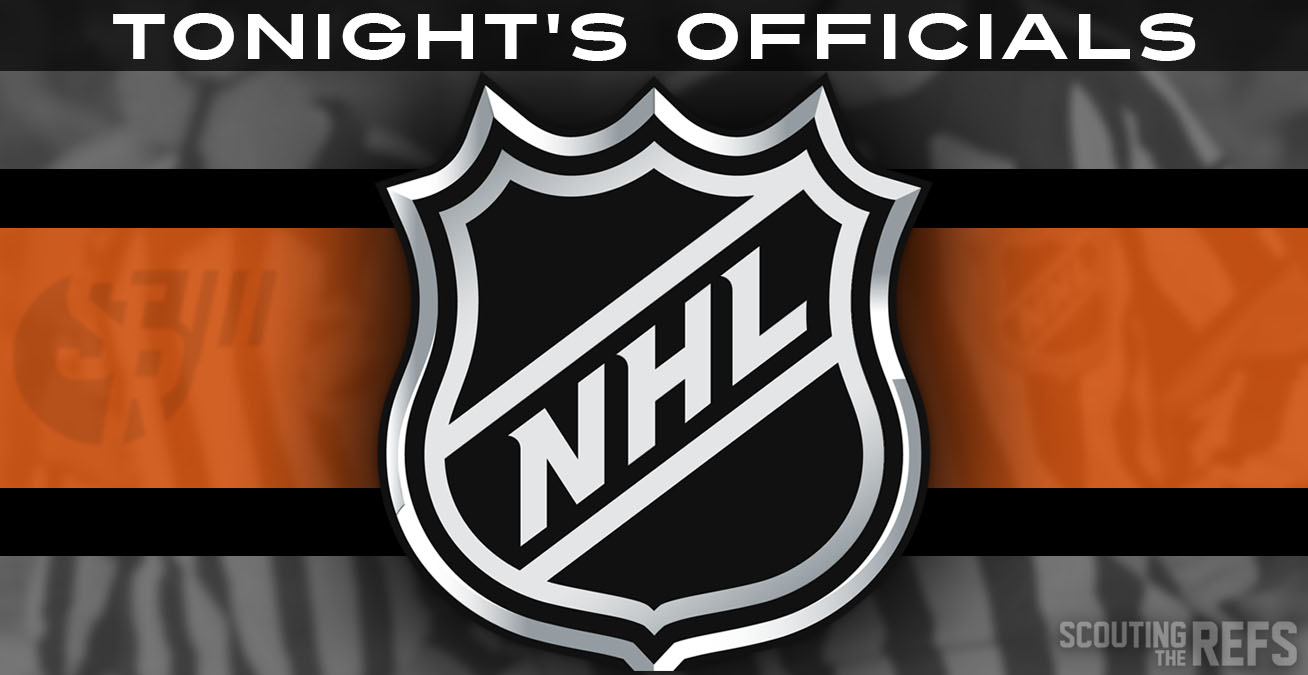 Today’s NHL Referees and Linespersons – 1/26/25