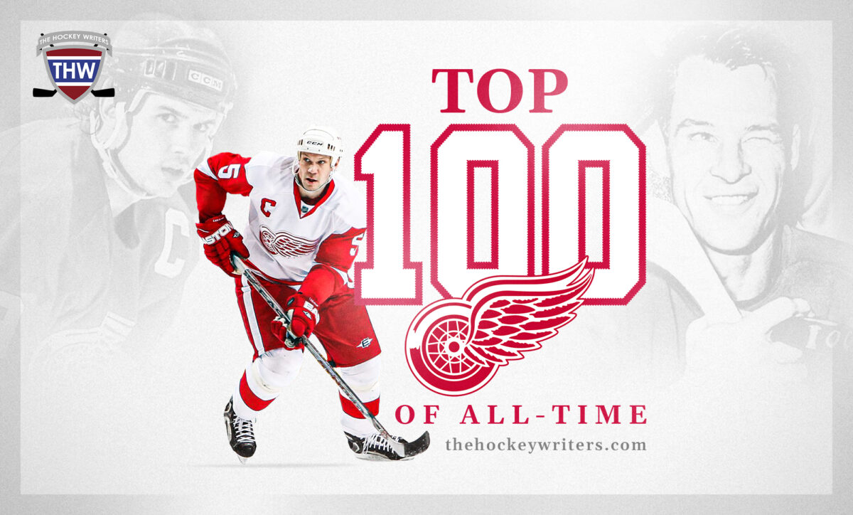 Top 100 Red Wings of All-Time Gordie Howe, Steve Yzerman, Nicklas Lidstrom