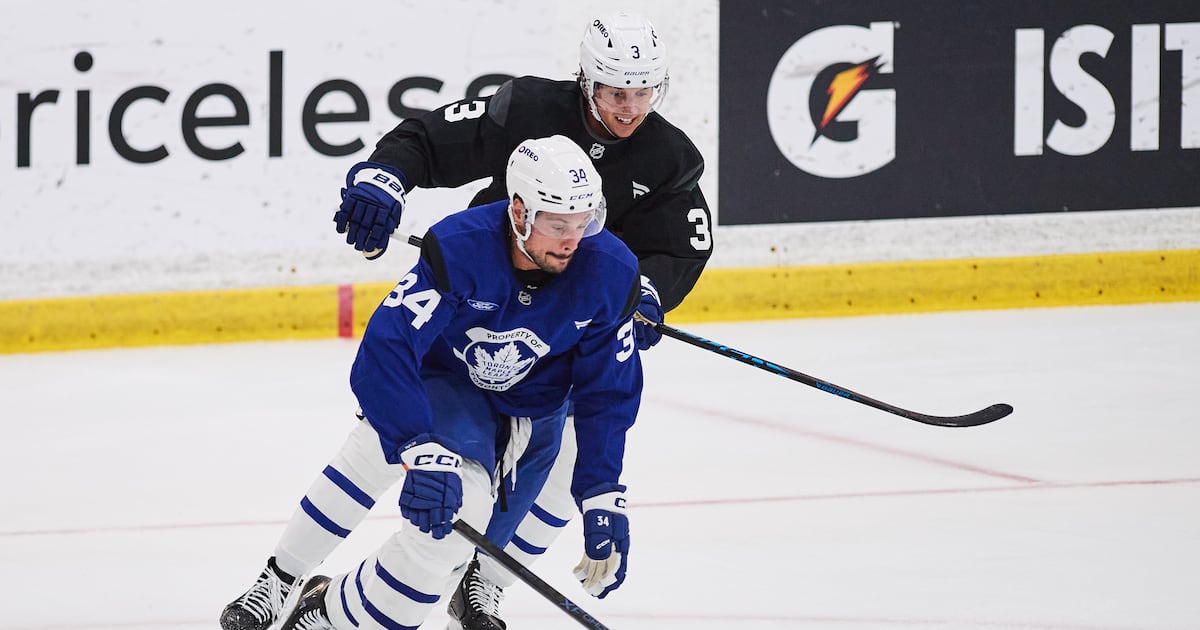 Auston Matthews 'super happy' to pass first physical test at Toronto Maple Leafs camp