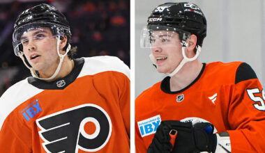 Jett Luchanko on the ice with big club – NBC10 Philadelphia