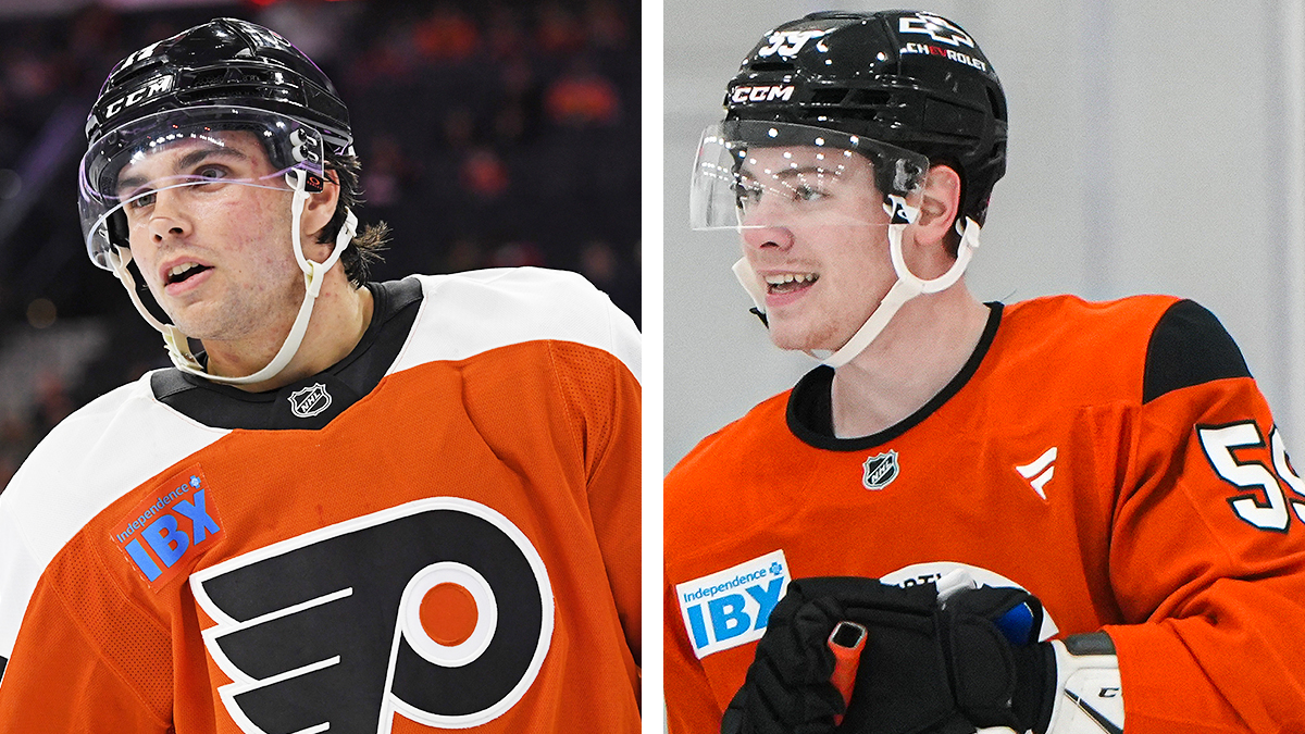 Jett Luchanko on the ice with big club – NBC10 Philadelphia