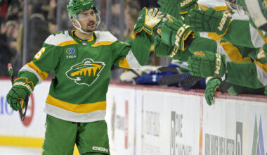 Injury Notes: Wild, Dorwart, Huberdeau