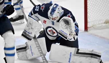 Blackhawks' Laurent Brossoit Still Injured Heading Into Camp