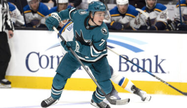 Western Notes: Sharks, Celebrini, Landeskog