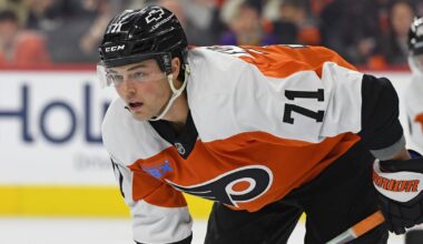Flyers odds and ends: Tyson Foerster is on track, Sam Ersson is headed for a big year