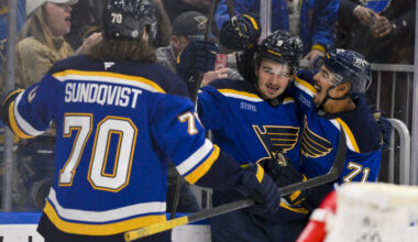 Blues Forwards, Kraken Injuries, Dickinson