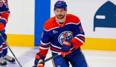 Oilers’ Zach Hyman sidelined until November due to wrist injury