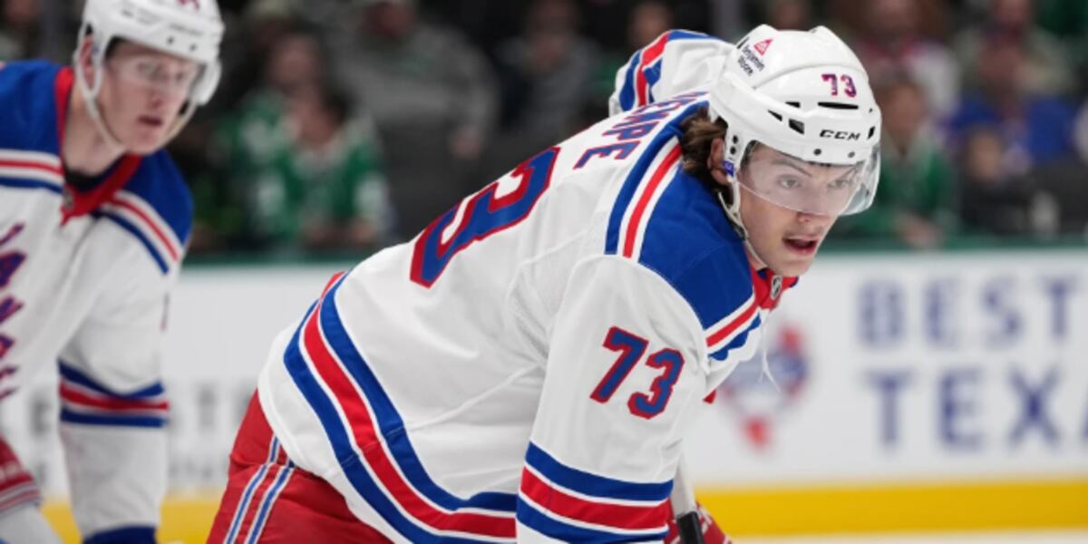 New York Rangers re-sign Matt Rempe to a 2-year contract worth just under $2 million