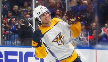 Nashville Predators, RFA Luke Evangelista remain apart in contract negotiations