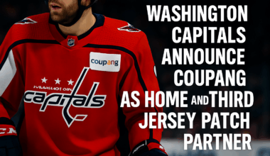 Capitals Name Coupang as Jersey Patch Partner for 2025-26 Season