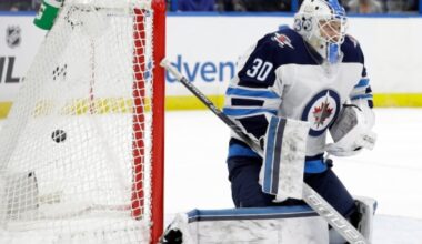 Chicago Blackhawks goaltender Laurent Brossoit out long term after hip surgery