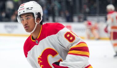 Zayne Parekh not on Flames rookie-camp roster for precautionary reasons