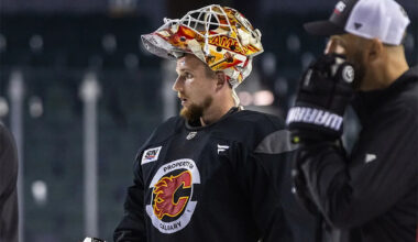 Who will be in the Flames’ lineup for pre-season clash with Canucks?