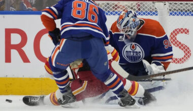 Edmonton Oilers' biggest off-season signing will need time, but he has a cannon