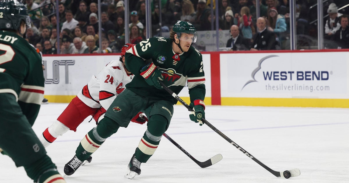 Gustavsson makes 38 saves and Wild hang on to earn 2-1 win over Hurricanes
