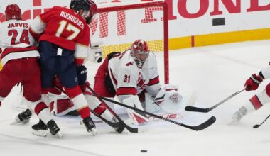 Hurricanes stave off elimination, beat Panthers 3-0 in Game 4
