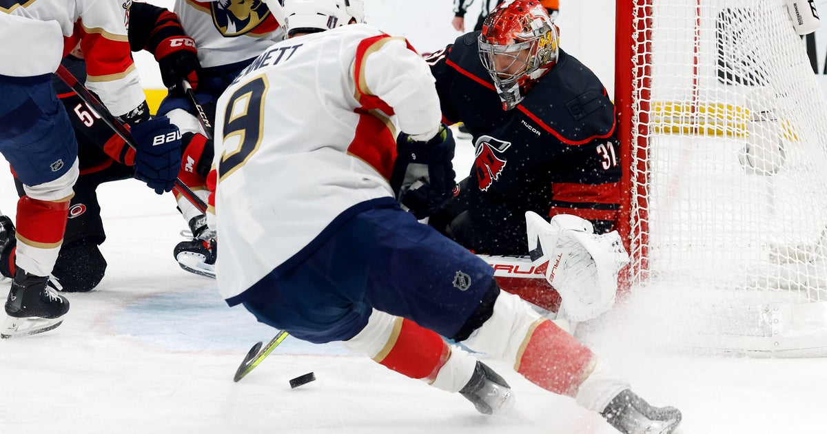 Reigning Stanley Cup champion Panthers beat Hurricanes 5-3 in Eastern final