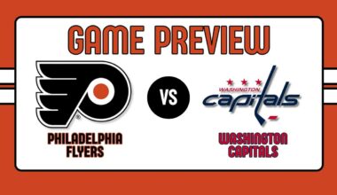 Flyers vs. Capitals Preseason Preview: The Audition Continues