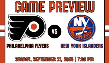 Flyers vs. Islanders Preseason Preview: First Impressions