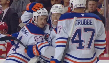 2 good things, 2 bad things, 2 numbers as Oilers beat Flames 3-0