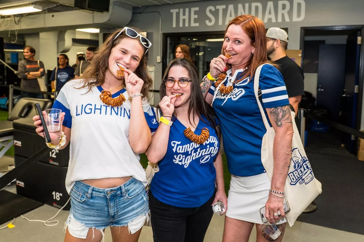 Photos: Every Tampa Bay Lightning fan we saw warming up for hockey season at Bolts Brew Fest 2025
