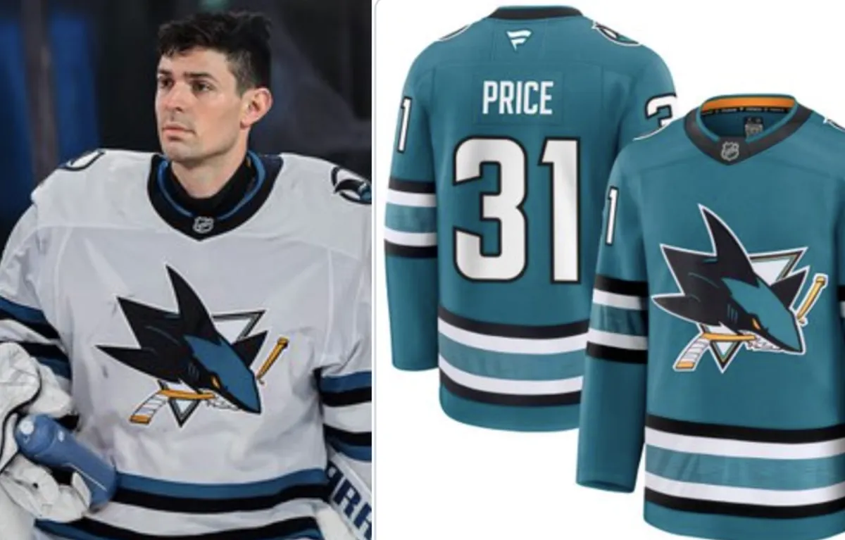 Bombe à San Jose : Carey Price fait fureur dans l’uniforme des Sharks