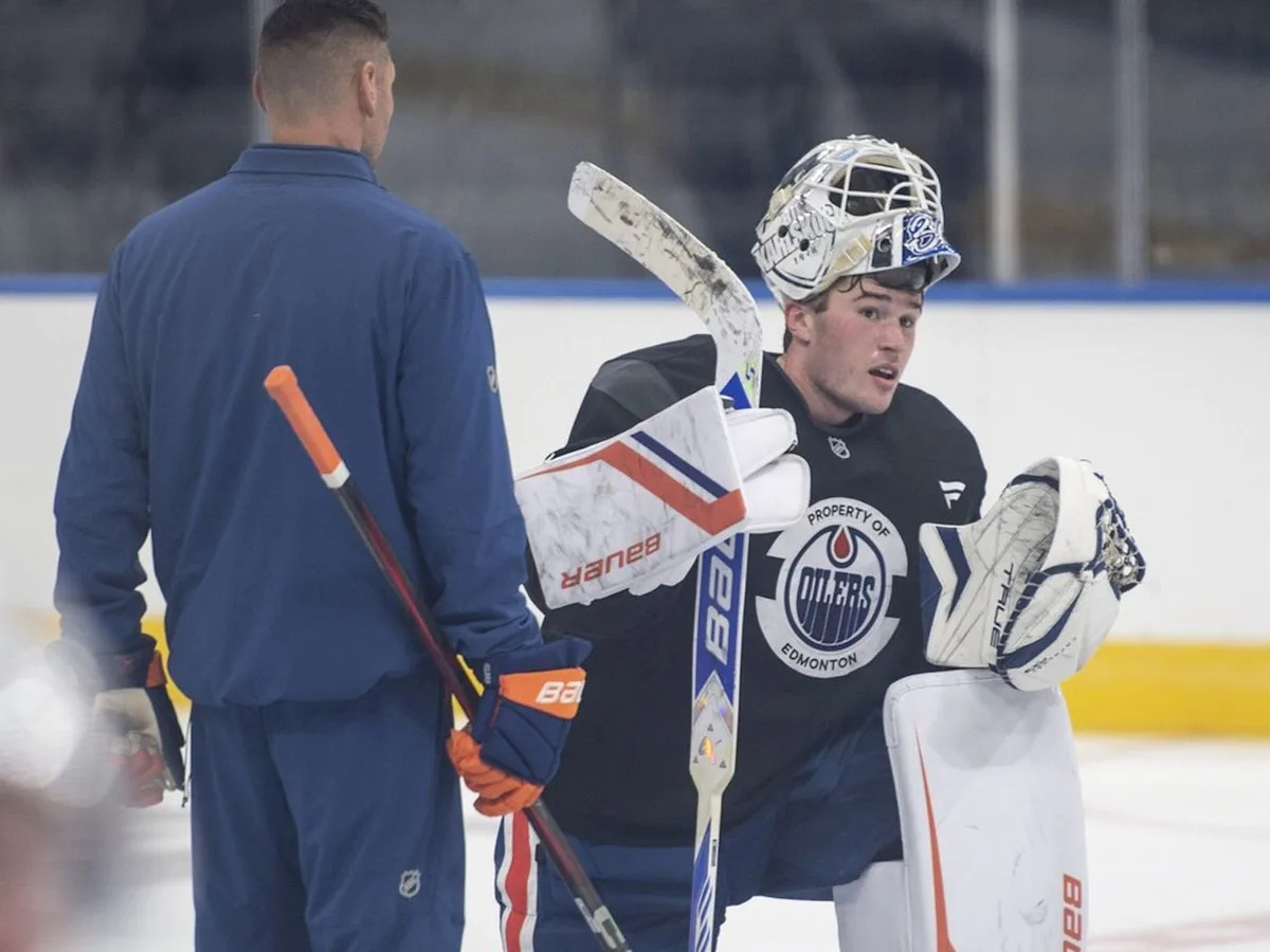 Oilers prospect begins pro journey by taking on McDavid and Draisaitl