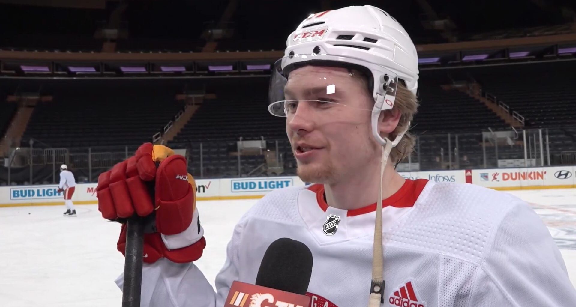 Where Connor Zary fits in the Flames' lineup