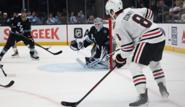 Arvid Soderblom Impresses and Seth Jones Expresses in Blackhawks 2-1 Loss Against the Utah Hockey Club