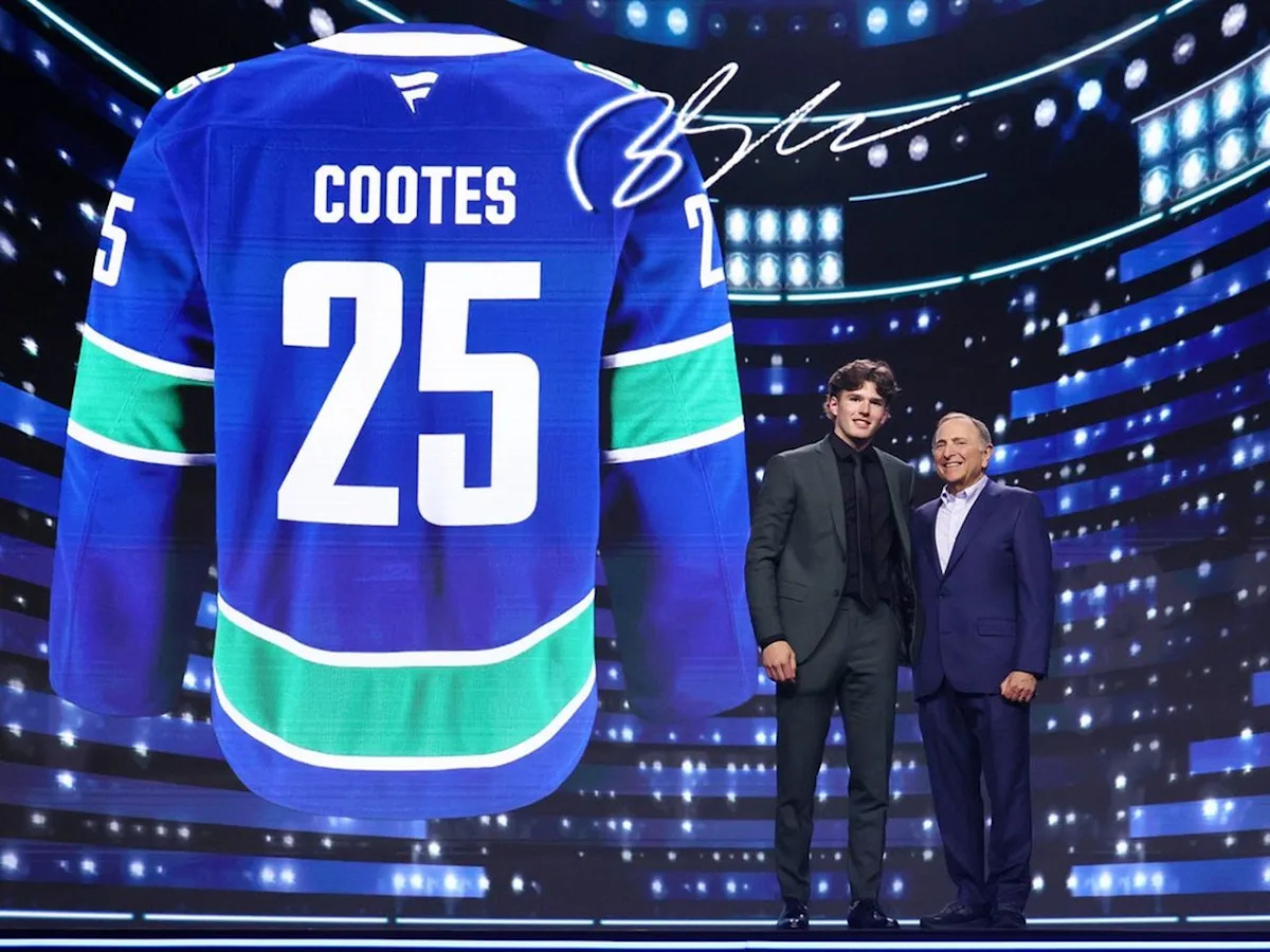 Canucks' new draft Braeden Cootes wants to be Brayden Point