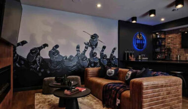 Hoist the 'Cup' in the Oilers' fan cave