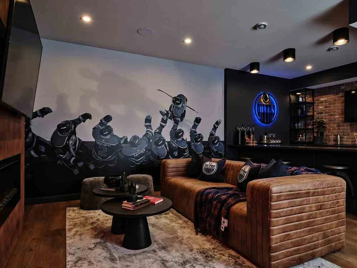 Hoist the 'Cup' in the Oilers' fan cave
