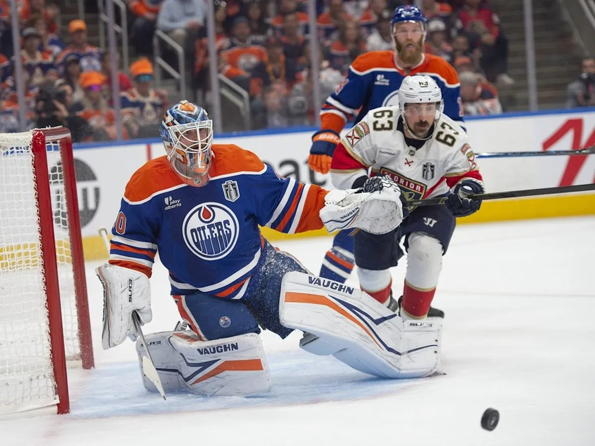 Connor Ingram clears, Edmonton Oilers prepare for the Jets in Edmonton