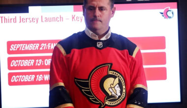 Ottawa Senators unveil new fiery third jersey for 2025-26 NHL season